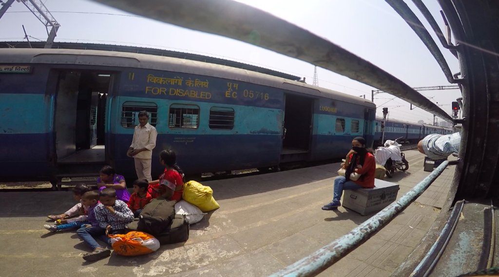 how to travel with trains in India franz explorer